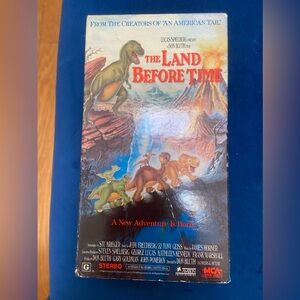 Land Before Time VHS